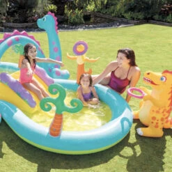 Pataugeoire Aire De Jeu Dinoland Intex 11 Pataugeoire Aire De Jeu Dinoland Intex -ATMOSPHERA || Intex || Demeyere Soldes pataugeoire aire de jeu dinoland intex 2
