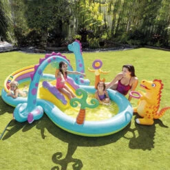 Pataugeoire Aire De Jeu Dinoland Intex 12 Pataugeoire Aire De Jeu Dinoland Intex -ATMOSPHERA || Intex || Demeyere Soldes pataugeoire aire de jeu dinoland intex 3