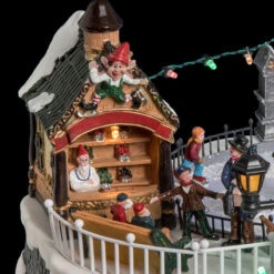 Patinoire De Noël Animée, Lumineuse Et Musicale -ATMOSPHERA || Intex || Demeyere Soldes patinoire de noel animee lumineuse et musicale 4