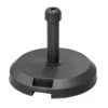 Pied De Parasol 29kg Béton Noir Hespéride -ATMOSPHERA || Intex || Demeyere Soldes pied de parasol 29kg beton noir hesperide