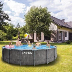 Piscine Tubulaire Baltik D 4.57 M H 1.22 M Intex 9 Piscine Tubulaire Baltik D 4.57 M H 1.22 M Intex -ATMOSPHERA || Intex || Demeyere Soldes piscine tubulaire baltik d 457 m h 122 m intex 2
