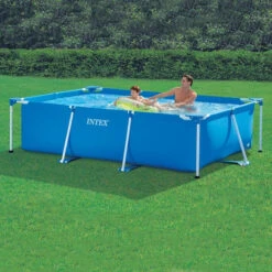 Piscine Tubulaire Rectangle 3 X 2 X 0,75 M Intex Avec épurateur