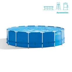 Piscine Tubulaire Ronde Intex 4,57 X 1,22 M Avec Accessoires Intex 7 Piscine Tubulaire Ronde Intex 4,57 X 1,22 M Avec Accessoires Intex -ATMOSPHERA || Intex || Demeyere Soldes piscine tubulaire ronde intex 457 x 122 m avec accessoires intex 2