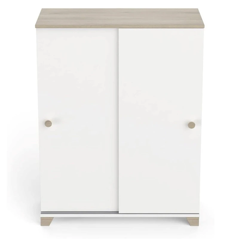 Demeyere Rangement 2 Portes Coulissantes Izzy Blanc Et Bois 3 Demeyere Rangement 2 Portes Coulissantes Izzy Blanc Et Bois