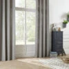 Rideau 140x260 à œillets Leon Gris Atmosphera -ATMOSPHERA || Intex || Demeyere Soldes rideau 140x260 a oeillets leon gris atmosphera