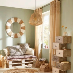 Rideau Macramé 140x260 Rituality Atmosphera -ATMOSPHERA || Intex || Demeyere Soldes rideau macrame 140x260 rituality atmosphera 2