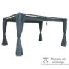 Rideaux Ardoises Pour Tonnelle Rectangulaire Palmeira Hespéride -ATMOSPHERA || Intex || Demeyere Soldes rideaux ardoises pour tonnelle rectangulaire palmeira hesperide