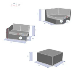 Salon Angle Moorea 5 Places Savana Hespéride -ATMOSPHERA || Intex || Demeyere Soldes salon angle moorea 5 places savana hesperide 9