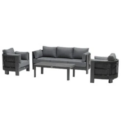 Salon De Jardin 5p Paradize Hespéride -ATMOSPHERA || Intex || Demeyere Soldes salon de jardin 5p paradize hesperide 1