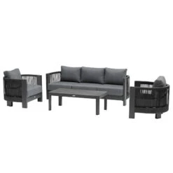 Salon De Jardin 5p Paradize Hespéride -ATMOSPHERA || Intex || Demeyere Soldes salon de jardin 5p paradize hesperide 2