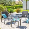 Salon De Jardin Duo Elyn Anthracite/graphite Hespéride -ATMOSPHERA || Intex || Demeyere Soldes salon de jardin duo elyn anthracitegraphite hesperide