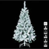 Sapin De Noël 180 Cm Vert Floqué Blanc -ATMOSPHERA || Intex || Demeyere Soldes sapin 180 cm floque blanc avec pied