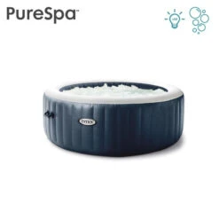 Spa Gonflable 4 Places Bulles Et Leds Blue Navy Intex 11 Spa Gonflable 4 Places Bulles Et Leds Blue Navy Intex -ATMOSPHERA || Intex || Demeyere Soldes spa gonflable blue navy 4 places intex 1