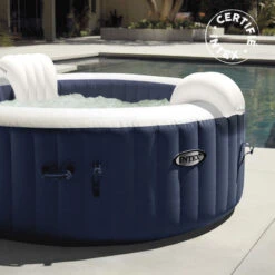 Spa Gonflable 4 Places Bulles Et Leds Blue Navy Intex 16 Spa Gonflable 4 Places Bulles Et Leds Blue Navy Intex -ATMOSPHERA || Intex || Demeyere Soldes spa gonflable blue navy 4 places intex 6