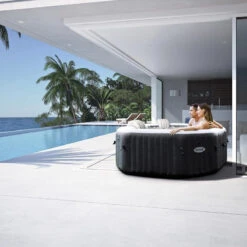 Spa Gonflable Intex Octogonal 4 Places -ATMOSPHERA || Intex || Demeyere Soldes spa gonflable intex octogonal 4 places 2