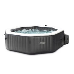 Spa Gonflable Intex Octogonal 6 Places Carbone -ATMOSPHERA || Intex || Demeyere Soldes spa gonflable intex octogonal 6 p new carbone 8