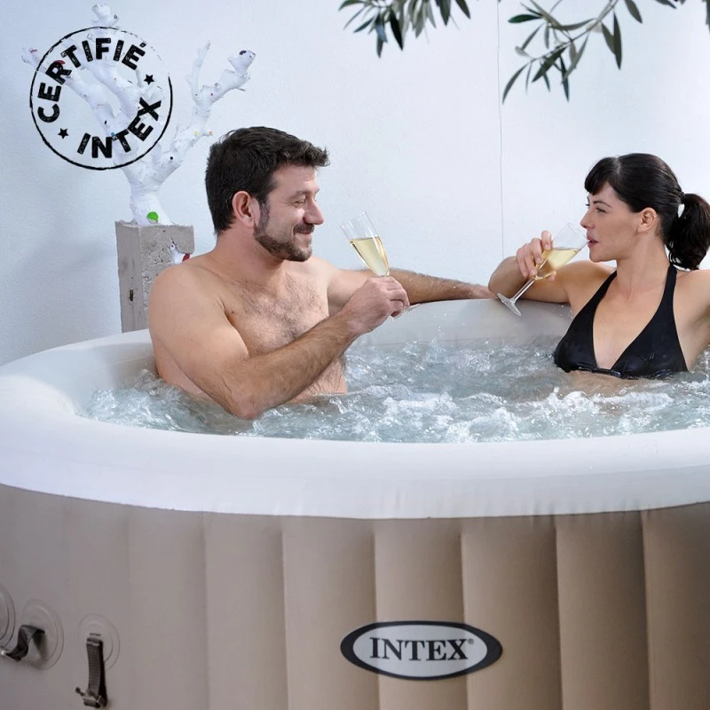 Spa Gonflable Sahara 4 Places Intex 9 Spa Gonflable Sahara 4 Places Intex – Image 7