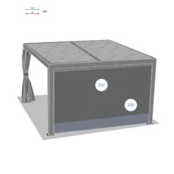 Store Semi-automatique Grand Modèle Pour Tonnelle Majaé Hespéride -ATMOSPHERA || Intex || Demeyere Soldes store semi automatique grand modele pour pergola majae hesperide 1 1