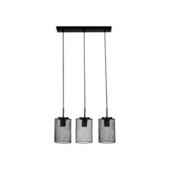 Suspension Rampe Grillage Ubi Noir Ostaria -ATMOSPHERA || Intex || Demeyere Soldes suspension rampe grillage ubi noir ostaria 2