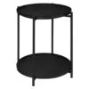 Table à Café En Métal Meeko Noir Atmosphera -ATMOSPHERA || Intex || Demeyere Soldes table a cafe en metal meeko noir atmosphera