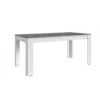 Table à Manger 180cm Blanc Et Gris Béton Gent -ATMOSPHERA || Intex || Demeyere Soldes table a manger 180cm blanc et gris beton gent