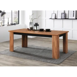 Table à Manger 190 X 90 Cm Wilde -ATMOSPHERA || Intex || Demeyere Soldes table a manger 190 x 90 cm wilde 1