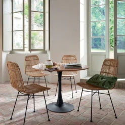 Table à Manger Ronde D102 Elias Atmosphera -ATMOSPHERA || Intex || Demeyere Soldes table a manger ronde d102 elias atmosphera 1