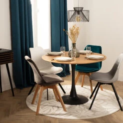 Table à Manger Ronde D102 Elias Atmosphera -ATMOSPHERA || Intex || Demeyere Soldes table a manger ronde d102 elias atmosphera 2