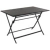 Table Alu Pliante Azua 4 Places Graphite Hespéride -ATMOSPHERA || Intex || Demeyere Soldes table aluminium azua 4 places graphite hesperide