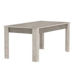 Demeyere Table Avec Rallonge 170/230x90cm Cannes -ATMOSPHERA || Intex || Demeyere Soldes table avec rallonge 170 230x90cm cannes chene champagne beton clair 2
