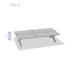 Table Basse Extérieure Embruns Praline Hespéride -ATMOSPHERA || Intex || Demeyere Soldes table basse exterieure embruns praline hesperide 2