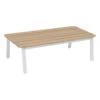 Table Basse Extérieure Oriengo Blanc Hespéride -ATMOSPHERA || Intex || Demeyere Soldes table basse exterieure oriengo blanc hesperide