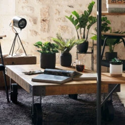 Table Basse Silas Bois Massif Atmosphera -ATMOSPHERA || Intex || Demeyere Soldes table basse manguier bois massif atmosphera 5