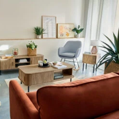 Table De Chevet 2 Portes Colva Atmosphera -ATMOSPHERA || Intex || Demeyere Soldes table de chevet 2 portes colva atmosphera 3