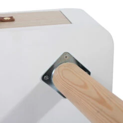 Table De Chevet Pieds Bois 1 Tiroir Blanc -ATMOSPHERA || Intex || Demeyere Soldes table de chevet pieds bois 1 tiroir blanc 6