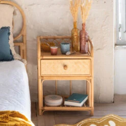 ATMOSPHERA Table De Chevet Rotin Aoni Atmopshera -ATMOSPHERA || Intex || Demeyere Soldes table de chevet rotin aoni atmopshera 6