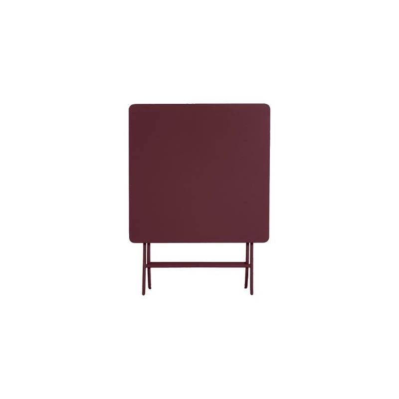 Table Carrée Pliante Greensboro 2p Bordeaux Hespéride 6 Table Carrée Pliante Greensboro 2p Bordeaux Hespéride – Image 4