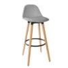 Tabouret Bar Maxon Simili Gris Atmosphera -ATMOSPHERA || Intex || Demeyere Soldes tabouret bar maxon simili gris atmosphera