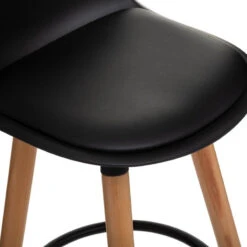 Tabouret Bar Maxon Simili Noir Atmosphera 7 Tabouret Bar Maxon Simili Noir Atmosphera -ATMOSPHERA || Intex || Demeyere Soldes tabouret bar maxon simili noir atmosphera 1
