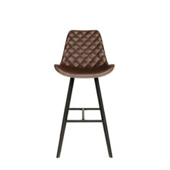 Tabouret De Bar Bas Alicante PU Brun Foncé -ATMOSPHERA || Intex || Demeyere Soldes tabouret de bar bas alicante pu brun fonce 5