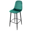 Tabouret De Bar En Velours Vert Pieds Métal Inoui 1 Tabouret De Bar En Velours Vert Pieds Métal Inoui -ATMOSPHERA || Intex || Demeyere Soldes tabouret de bar en velours vert pieds metal inou