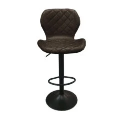 Tabouret De Bar Malaga PU Brun Foncé -ATMOSPHERA || Intex || Demeyere Soldes tabouret de bar malaga pu brun fonce 5