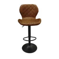 Tabouret De Bar Malaga PU Cognac -ATMOSPHERA || Intex || Demeyere Soldes tabouret de bar malaga pu cognac 5
