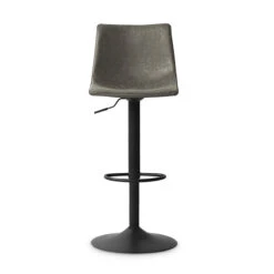 Tabouret De Bar Réglable Trevi PU Gris 10 Tabouret De Bar Réglable Trevi PU Gris -ATMOSPHERA || Intex || Demeyere Soldes tabouret de bar reglable trevi pu gris 1 3