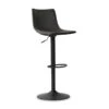 Tabouret De Bar Réglable Trevi PU Noir -ATMOSPHERA || Intex || Demeyere Soldes tabouret de bar reglable trevi pu noir