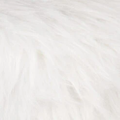 Tabouret Fourrure Blanc Atmosphera -ATMOSPHERA || Intex || Demeyere Soldes tabouret fourrure blanc atmosphera 1