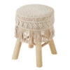 Tabouret Macramé Atmosphera -ATMOSPHERA || Intex || Demeyere Soldes tabouret macrame atmosphera