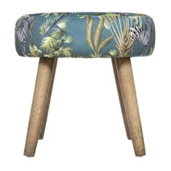 Tabouret Motifs Jungle H40 Sango Atmosphera -ATMOSPHERA || Intex || Demeyere Soldes tabouret motifs jungle h40 sango atmosphera 1