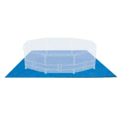 Tapis De Sol 4,72 X 4,72 M Pour Piscine Intex