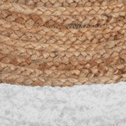 Tapis En Jute Bord Blanc D120 Atmosphera -ATMOSPHERA || Intex || Demeyere Soldes tapis en jute bord blanc d120 atmosphera 2